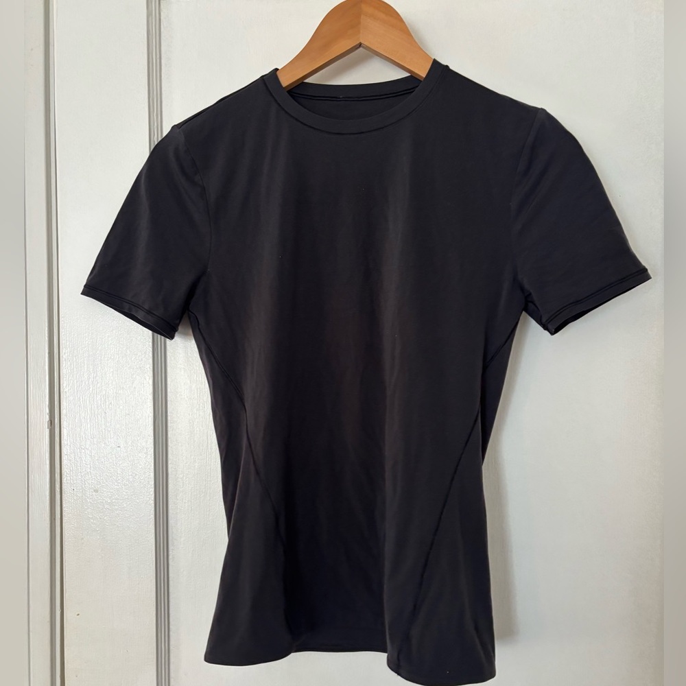 Lululemon Wundermost Ultra-Soft Nulu Hip-Length Crewneck T-Shirt